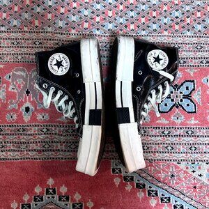 Rick Owens DRKSHDW x Converse TURBODRK Chuck 70 in Women's Size 9 Black Lacquer